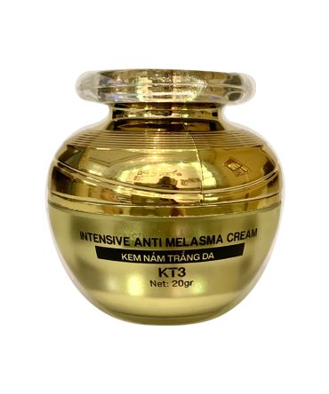 Intensive Anti  Melasma Cream - KT3